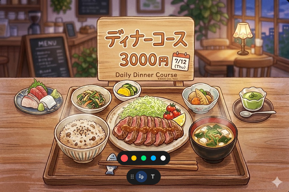 ディナーコース